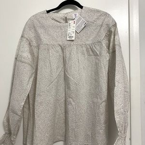 Anna sui soft cotton blouse